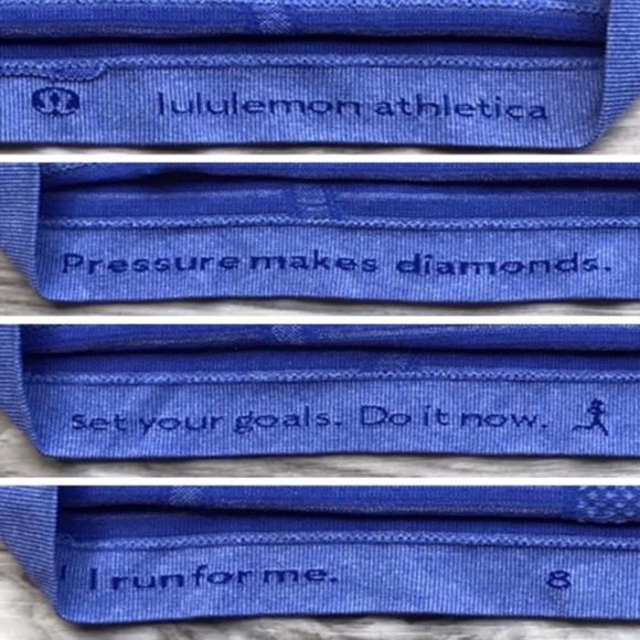 🍋Swiftly Tech Lululemon Heathered Sapphire Sz 8 - Picture 6 of 10